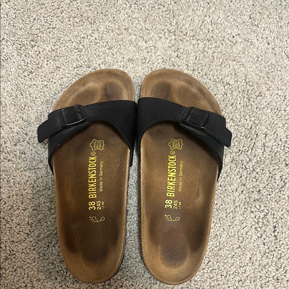 Birkenstock Black Slide Sandals